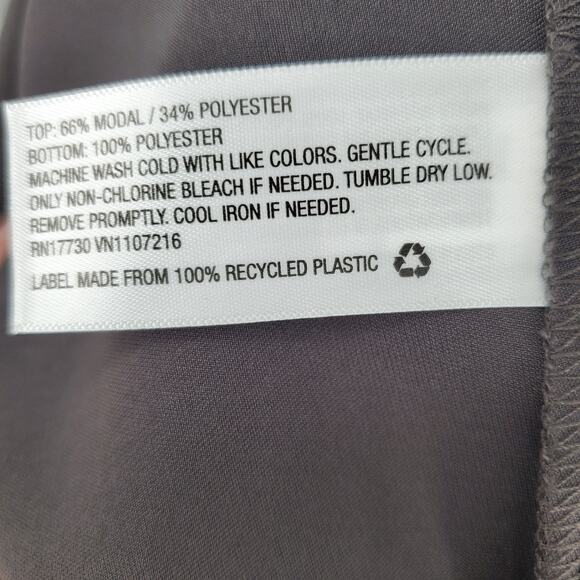 Prologue Womens XS‎ Gray Collard Button Up Long Sleeve Dress New No Tags - Picture 7 of 8